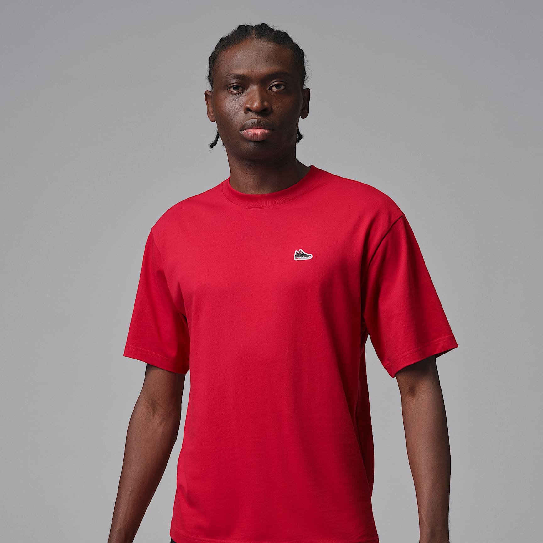 【即日配送】】Nike Jordan xFRAGMENTxUNION Tee L Jordan Men's Sneaker Patch T-Shirt. Nike ZA
